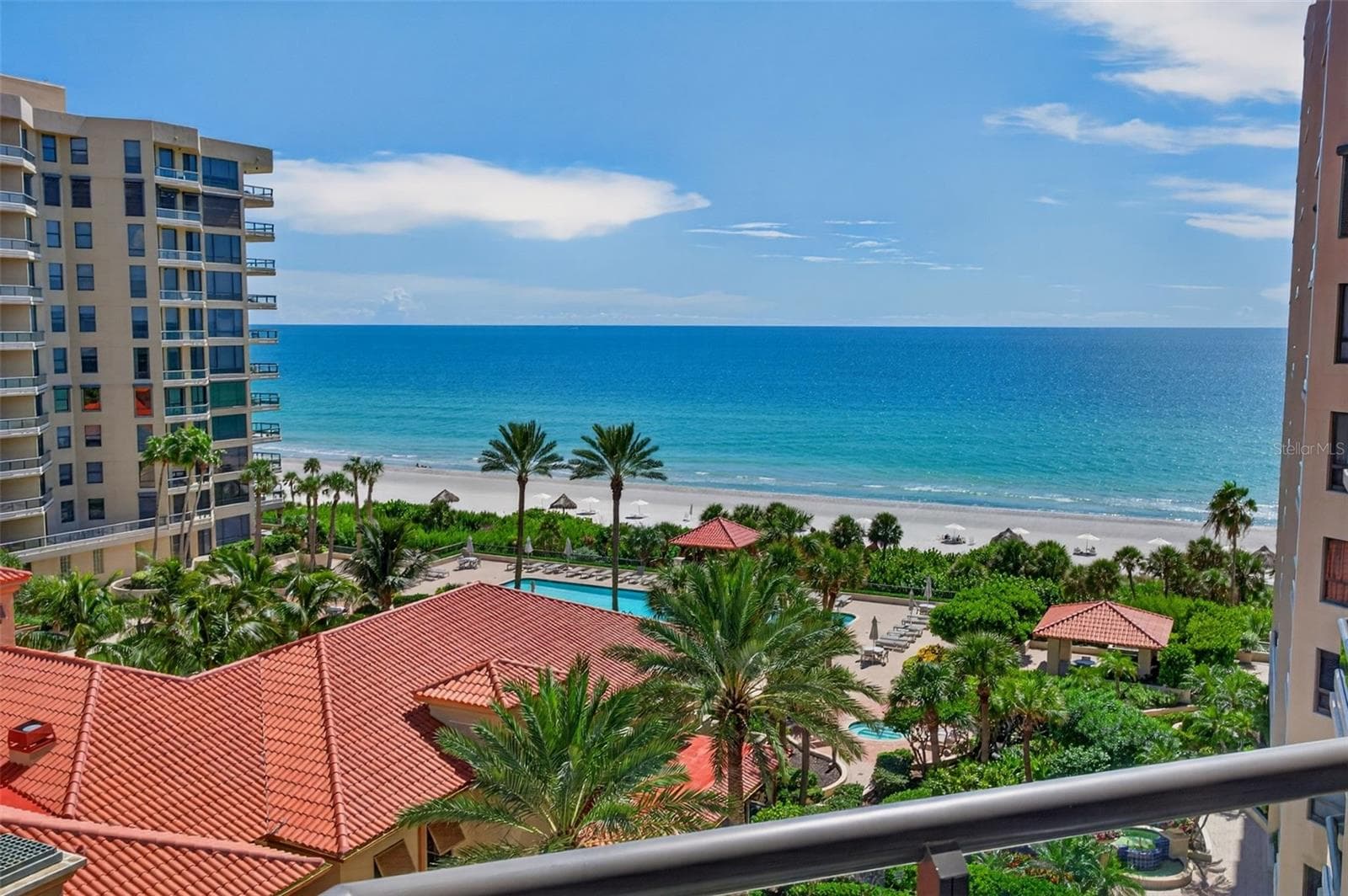 South west terrace view - 1281 GULF OF MEXICO DRIVE DR #707, LONGBOAT KEY