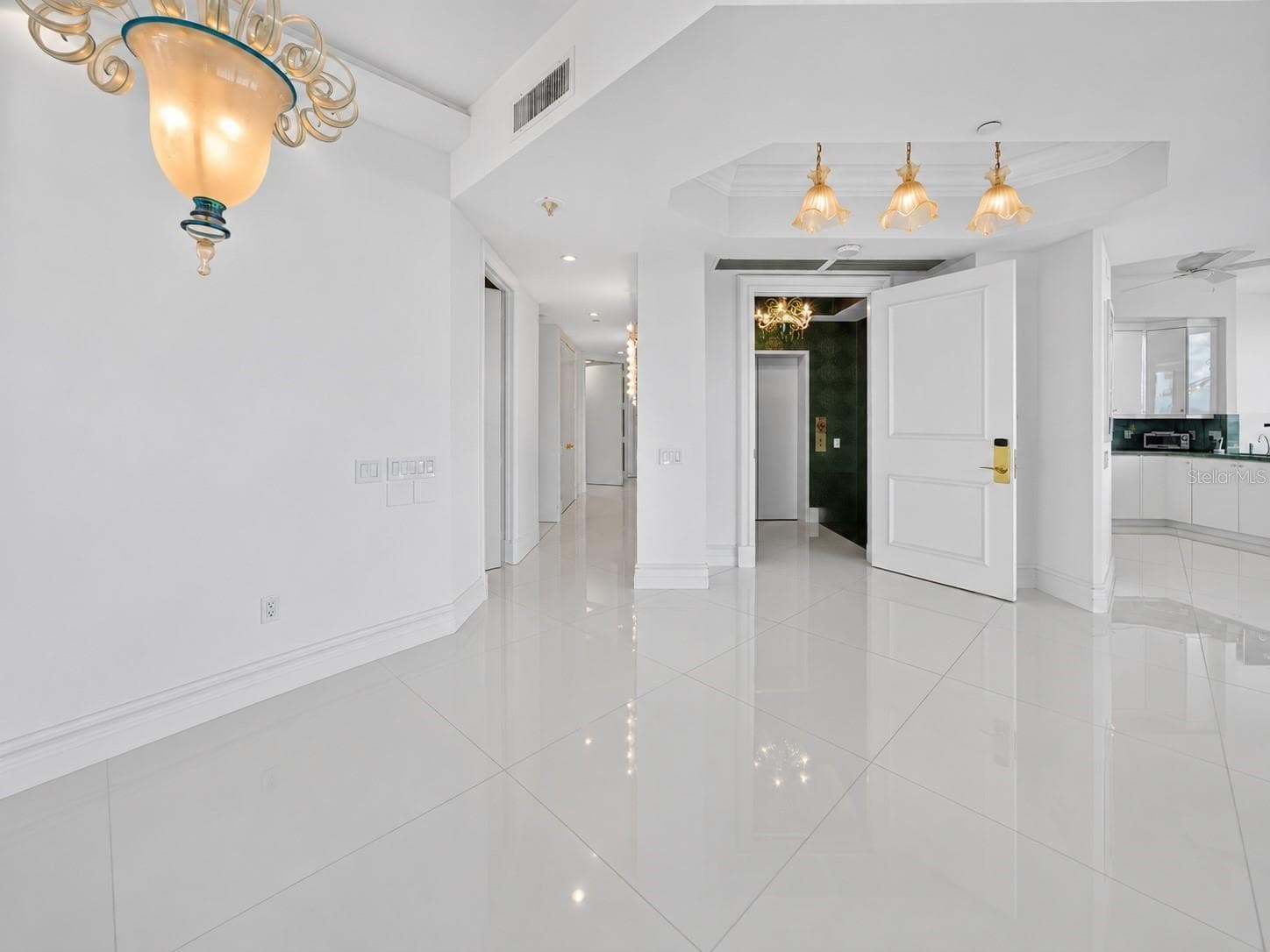 Den Looking into foyer - 1281 GULF OF MEXICO DRIVE DR #707, LONGBOAT KEY
