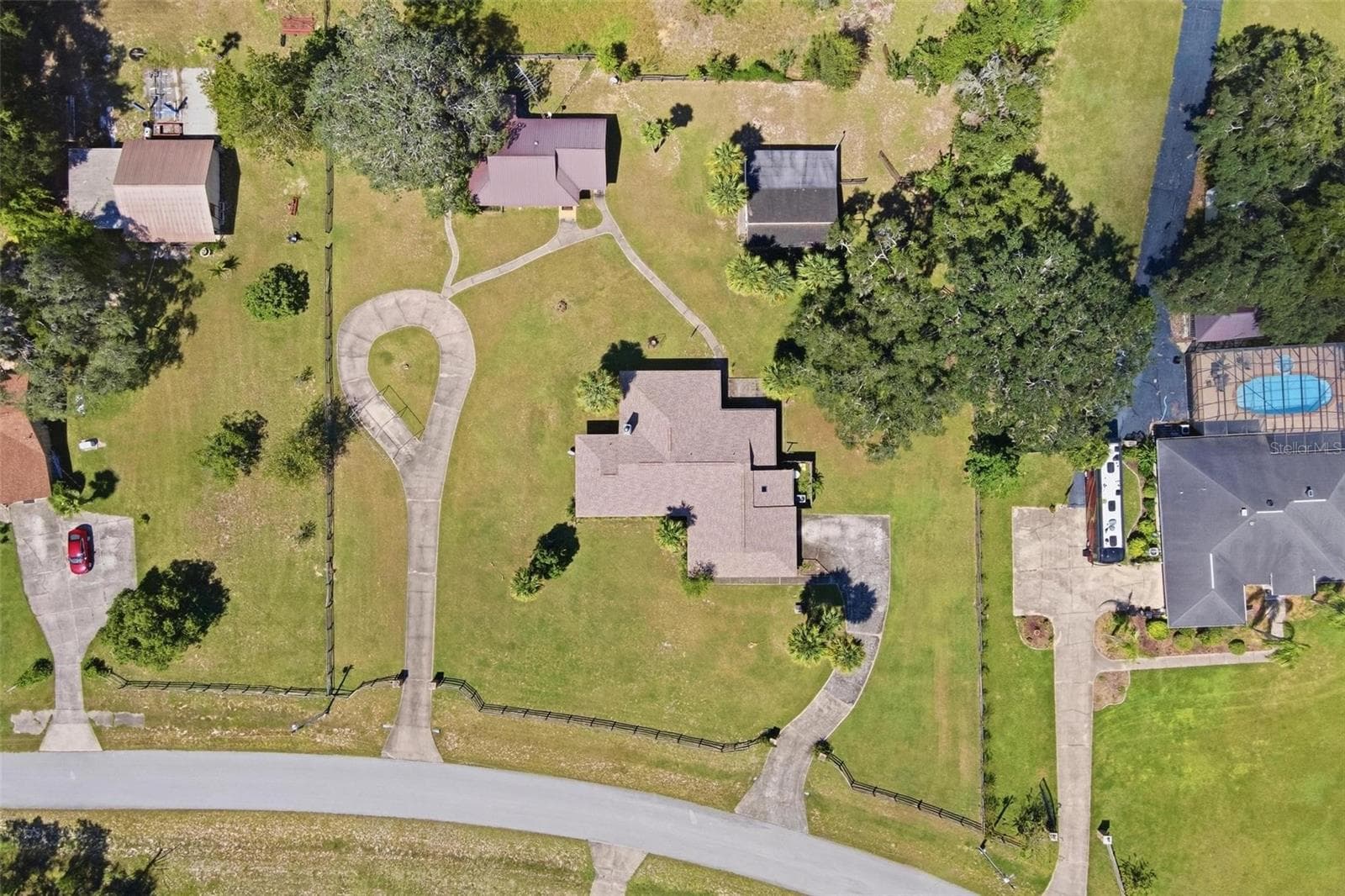 Ariel of exterior. - 10131 SE 170TH LN, SUMMERFIELD