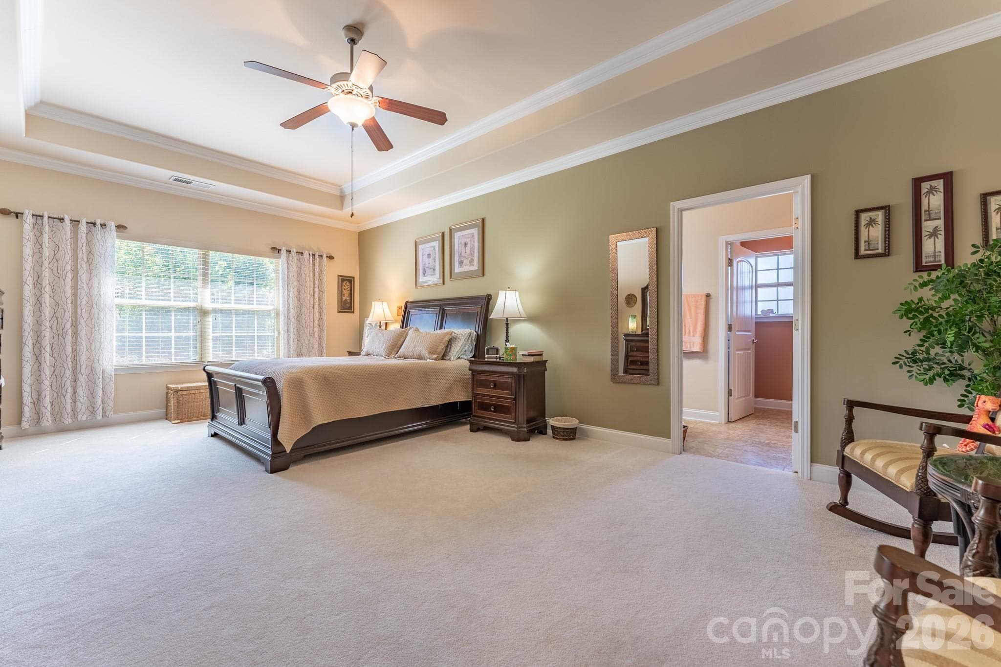 Primary bedroom - 2581 Flintshire Lane, Gastonia