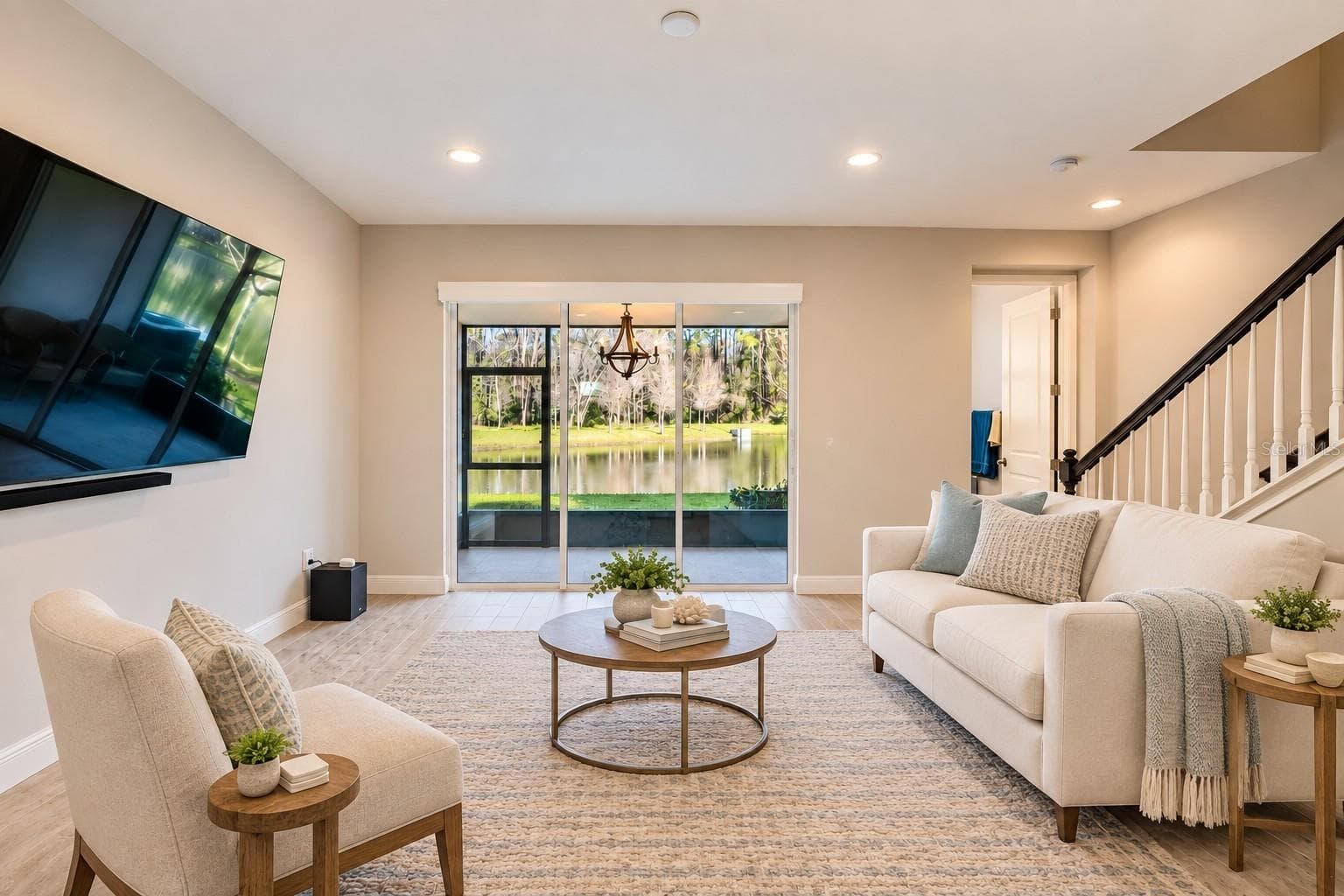 Living room - 5527 CUMBERLAND STAR CT, LUTZ