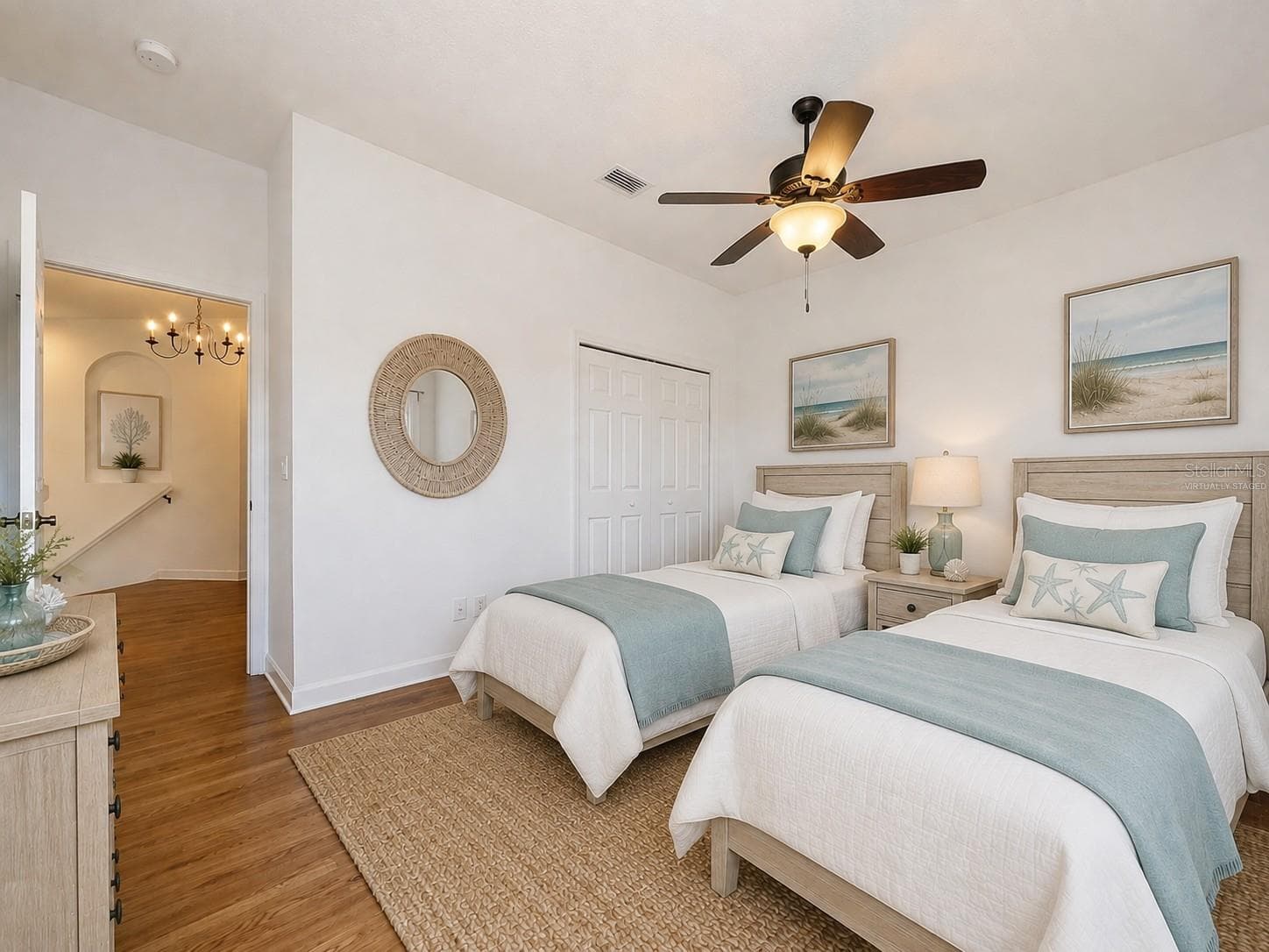 Guest Bedroom 2 - virtually staged - 1338 EMERALD DUNES DR #35, SUN CITY CENTER