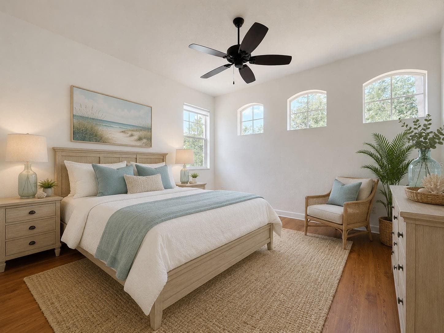 Guest Bedroom 1- virtually staged - 1338 EMERALD DUNES DR #35, SUN CITY CENTER