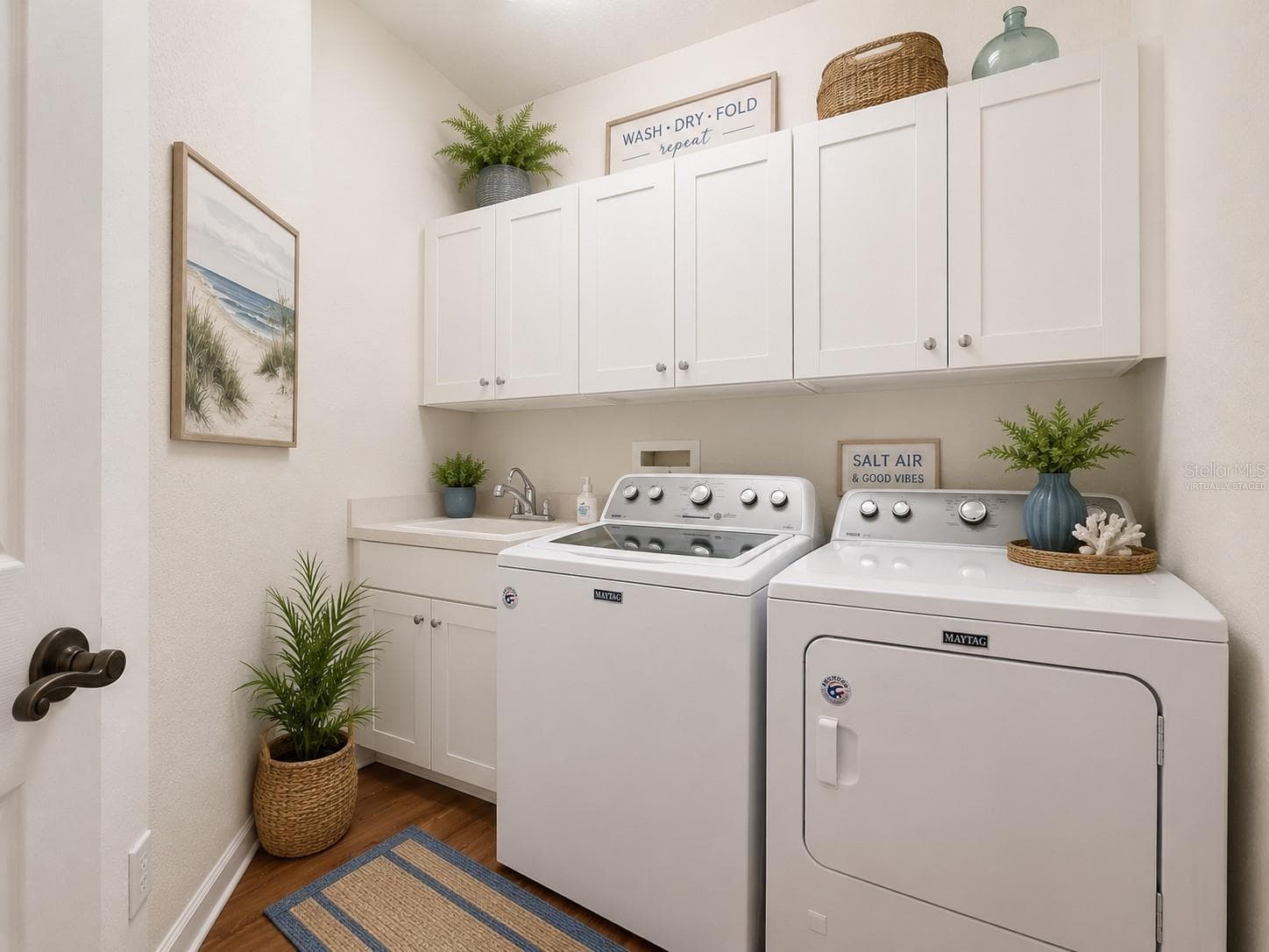 Laundry - virtually staged - 1338 EMERALD DUNES DR #35, SUN CITY CENTER