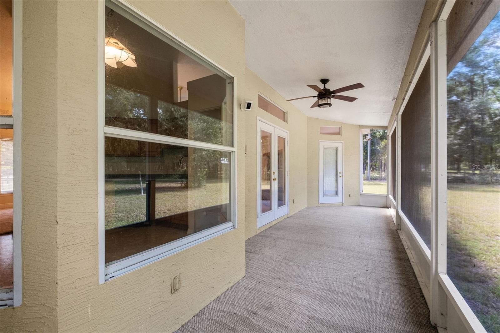 back porch - 10890 S TURNER AVE, FLORAL CITY