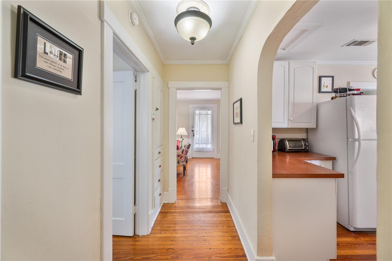 Hallway from living room - 412 E PALM DR, LAKELAND