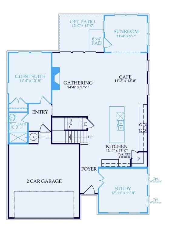 Floor plan for reference only. Actual home may be different. - Lancaster