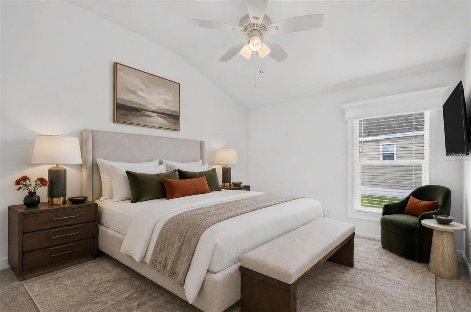 Third Bedroom-Virtually Staged - 6996 DWIGHT DR, THE VILLAGES