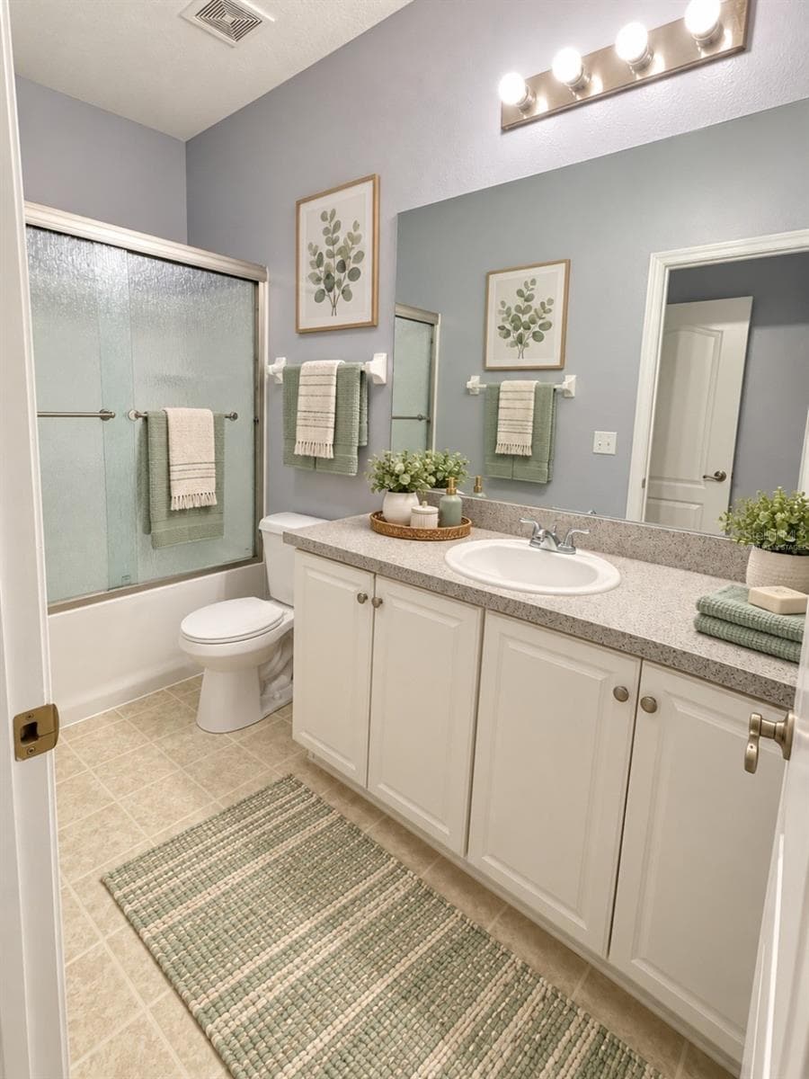 Virtually Staged - Primary Bath - 12307 FOXMOOR PEAK DR, RIVERVIEW