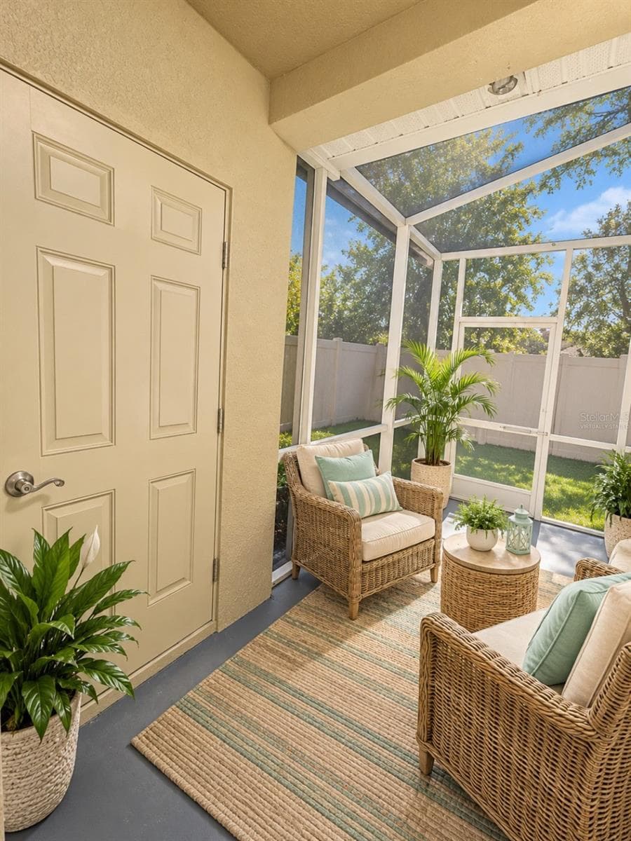 Virtually Staged - Lanai - 12307 FOXMOOR PEAK DR, RIVERVIEW