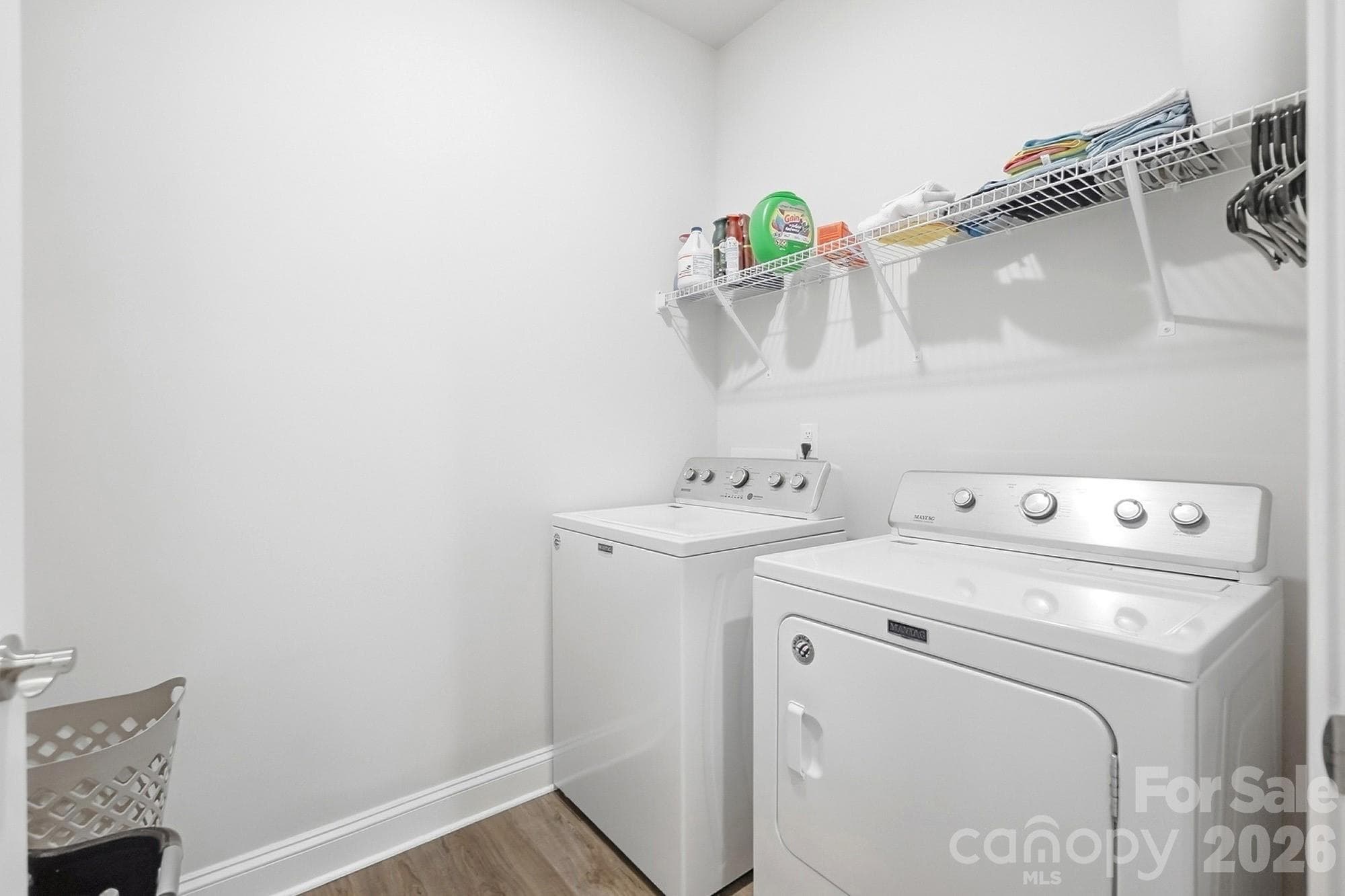 Laundry room with Washer & Dryer to convey - 5112 Natural Path Lane, Waxhaw