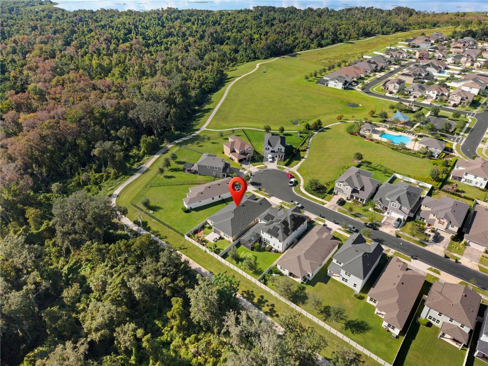 Drone - Trail and conservation in your backyard - 2333 FARNHAM DR, OCOEE