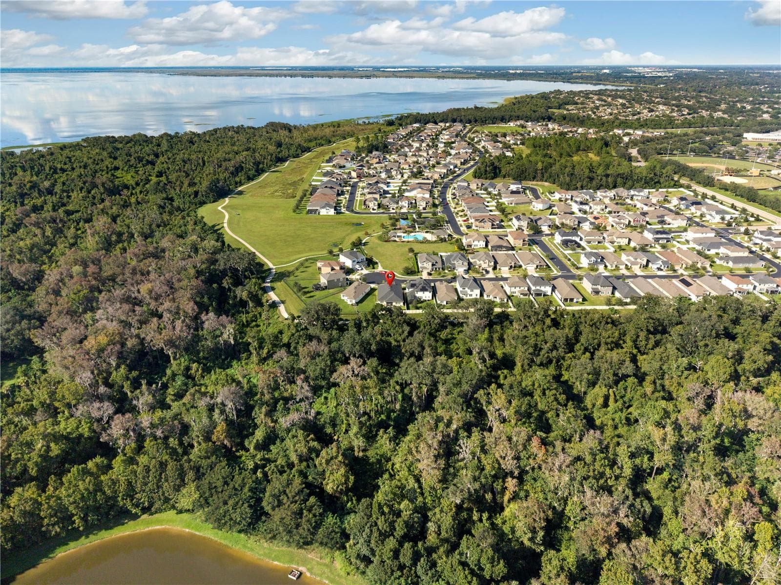Aerial view of home/area - 2333 FARNHAM DR, OCOEE