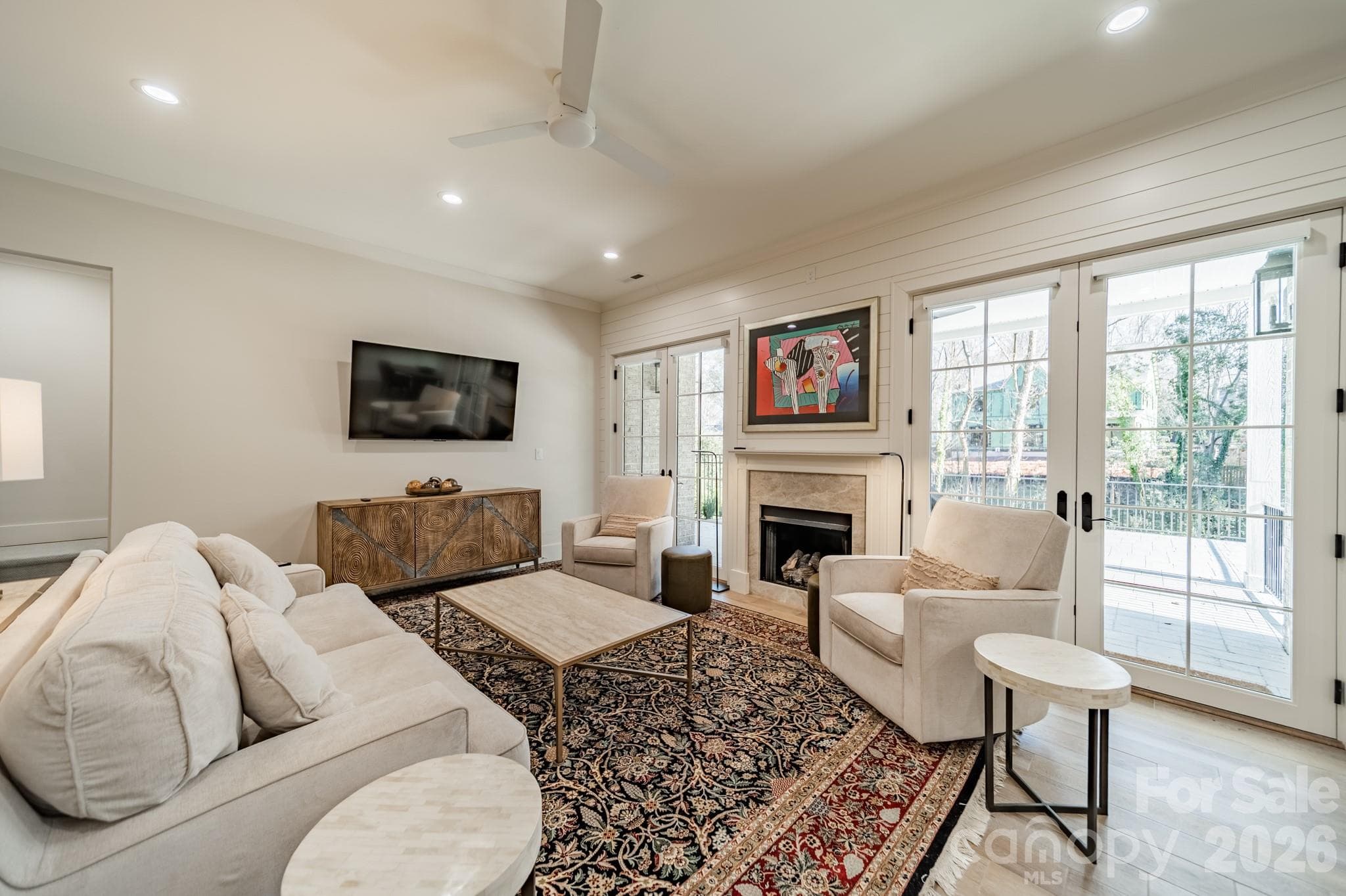 Lower Level Family Room - 3319 Gresham Place, Charlotte