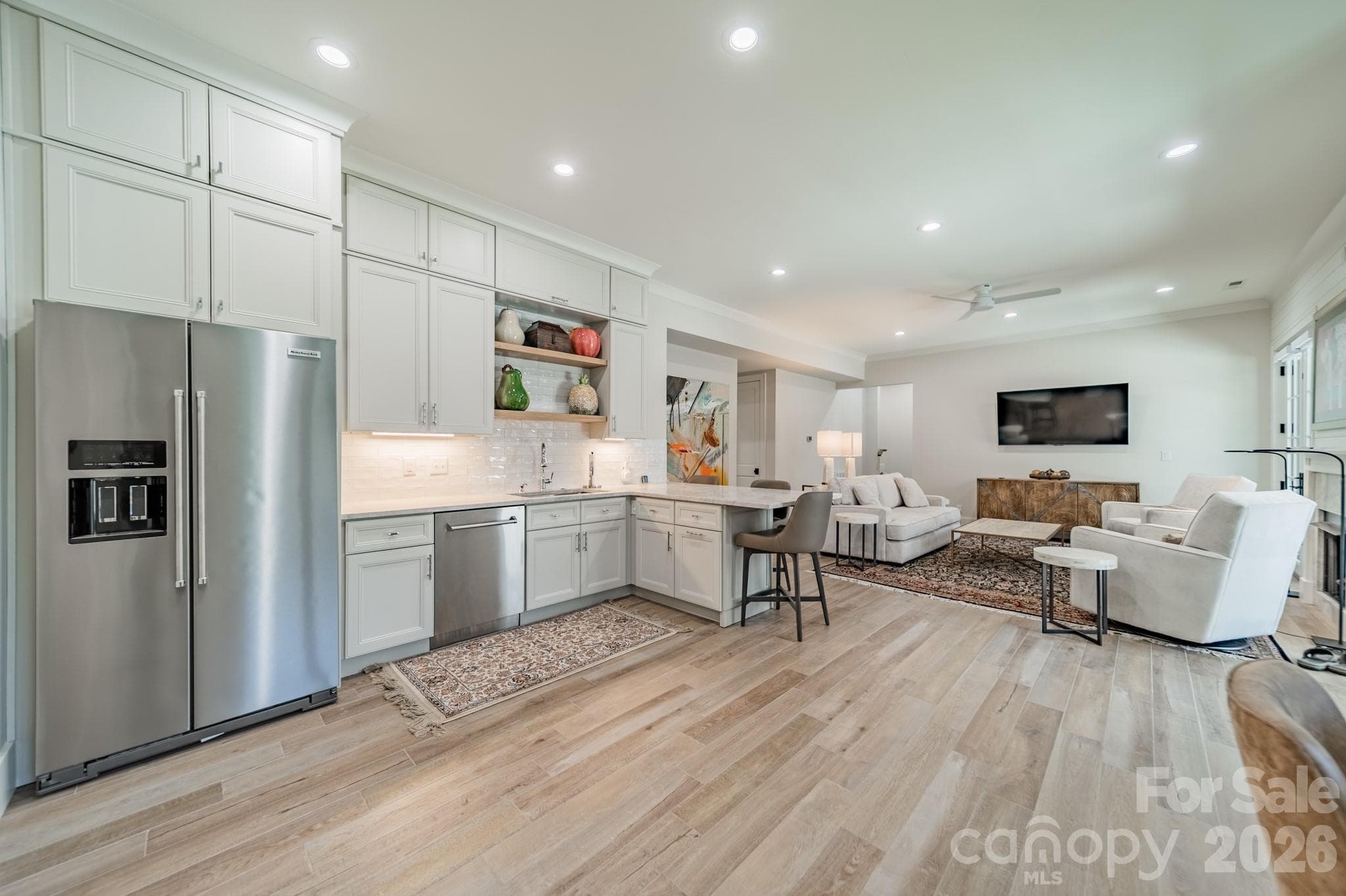 Lower Level Kitchenette - 3319 Gresham Place, Charlotte