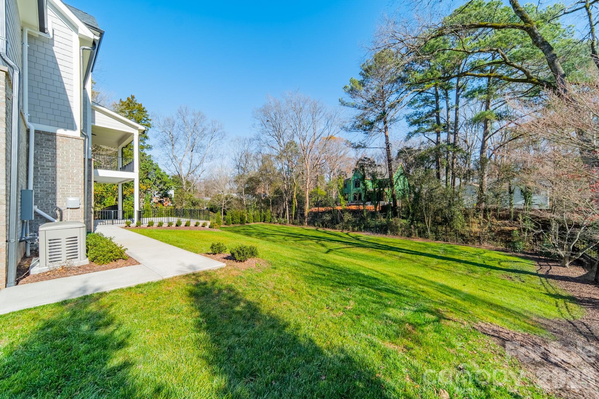 Yard perfect for a pool - 3319 Gresham Place, Charlotte