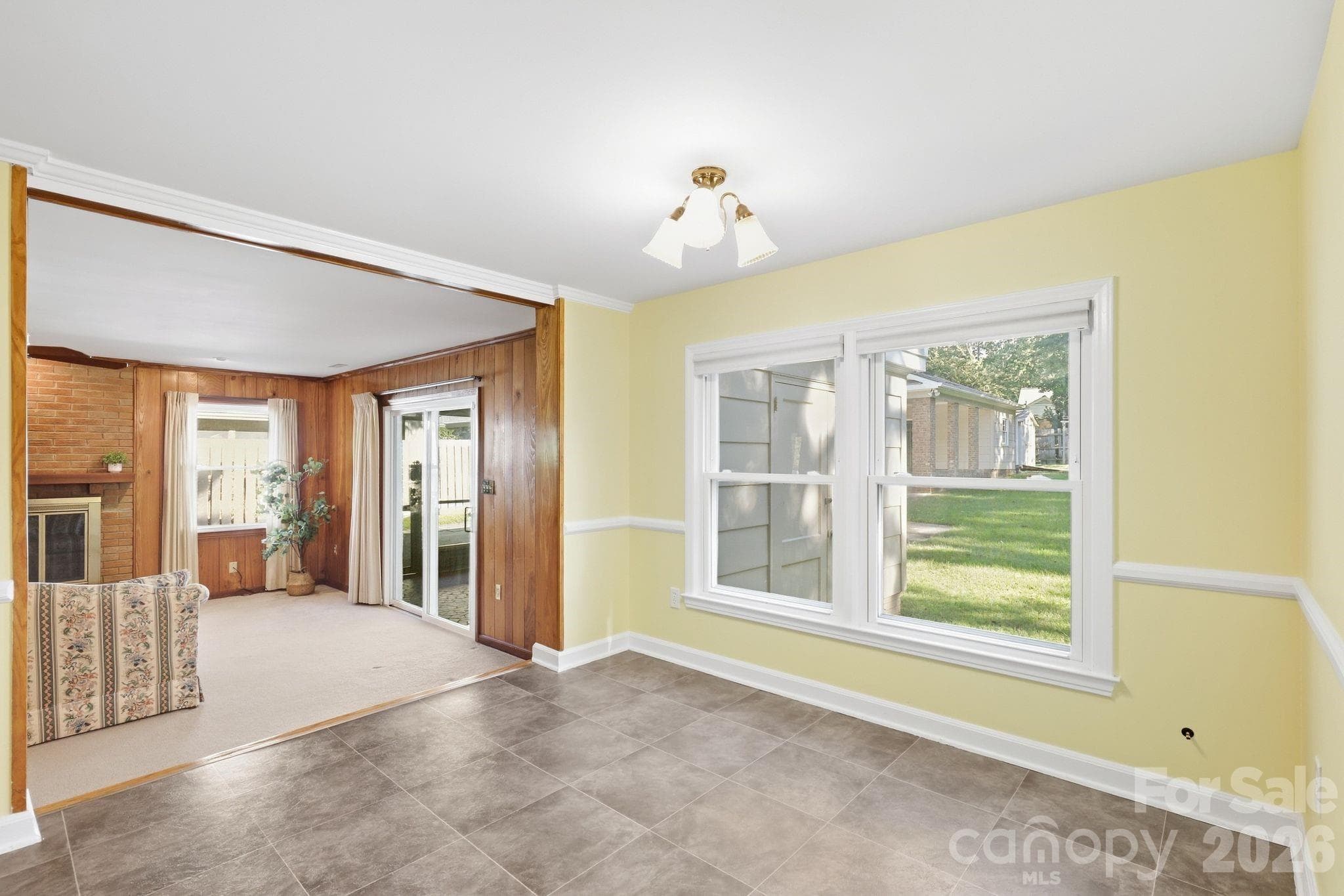 Breakfast Area from Kitchen leading to Family Room - 4235 Blalock Avenue, Charlotte
