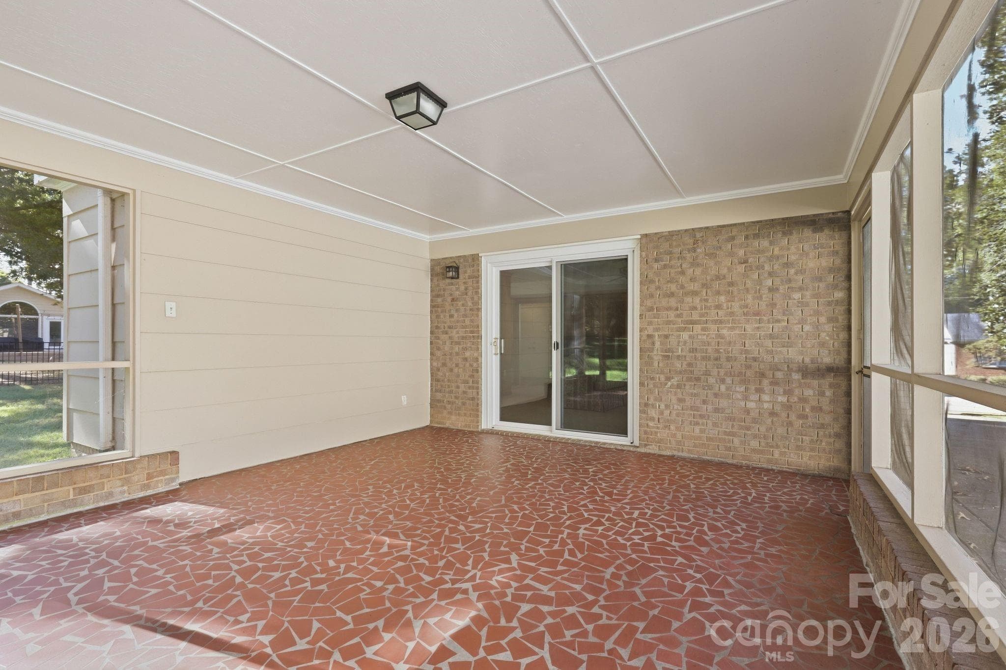Broken Tile Screen Porch - 4235 Blalock Avenue, Charlotte