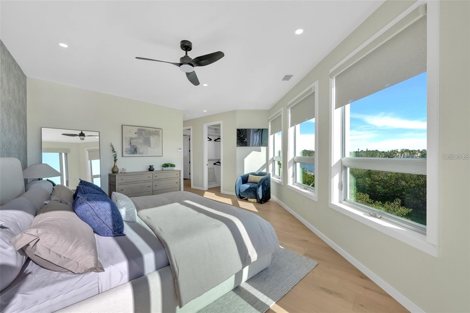 Primary bedroom - 1406 TANGIER WAY, SARASOTA