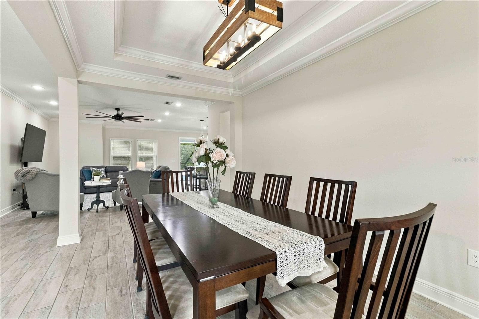Open dining space - 15502 31ST ST E, PARRISH