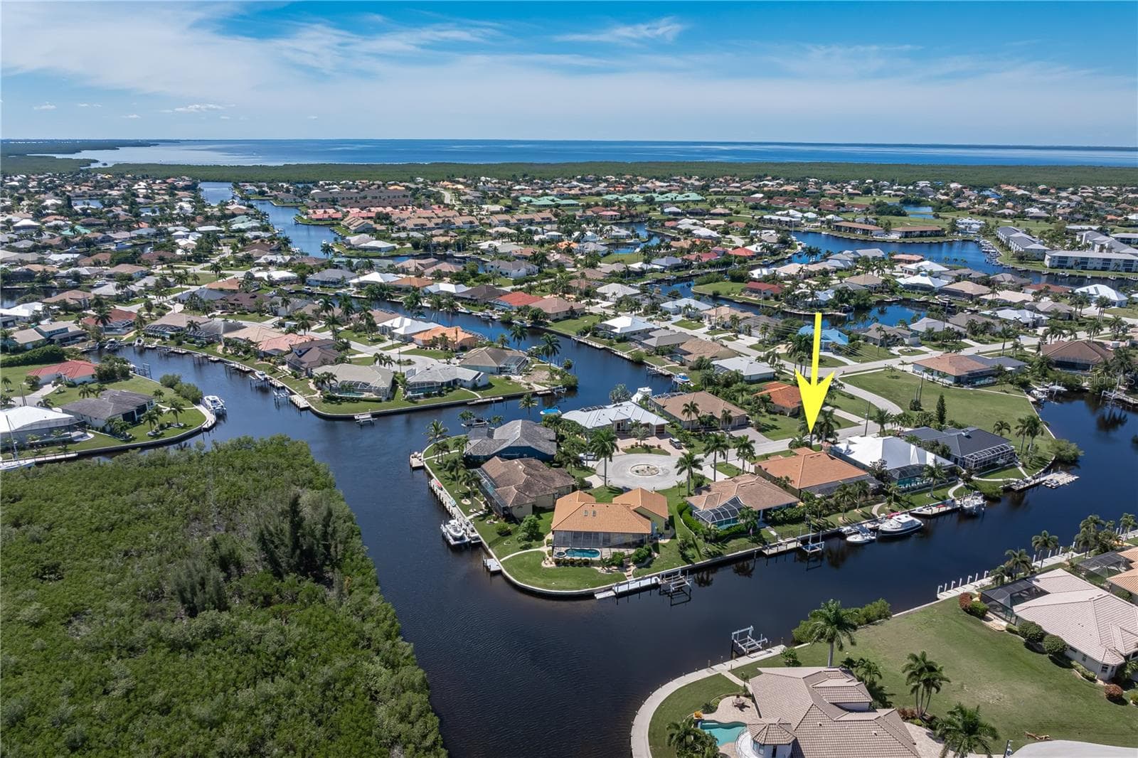 PGI canal front home - 1448 KIWI CT, PUNTA GORDA