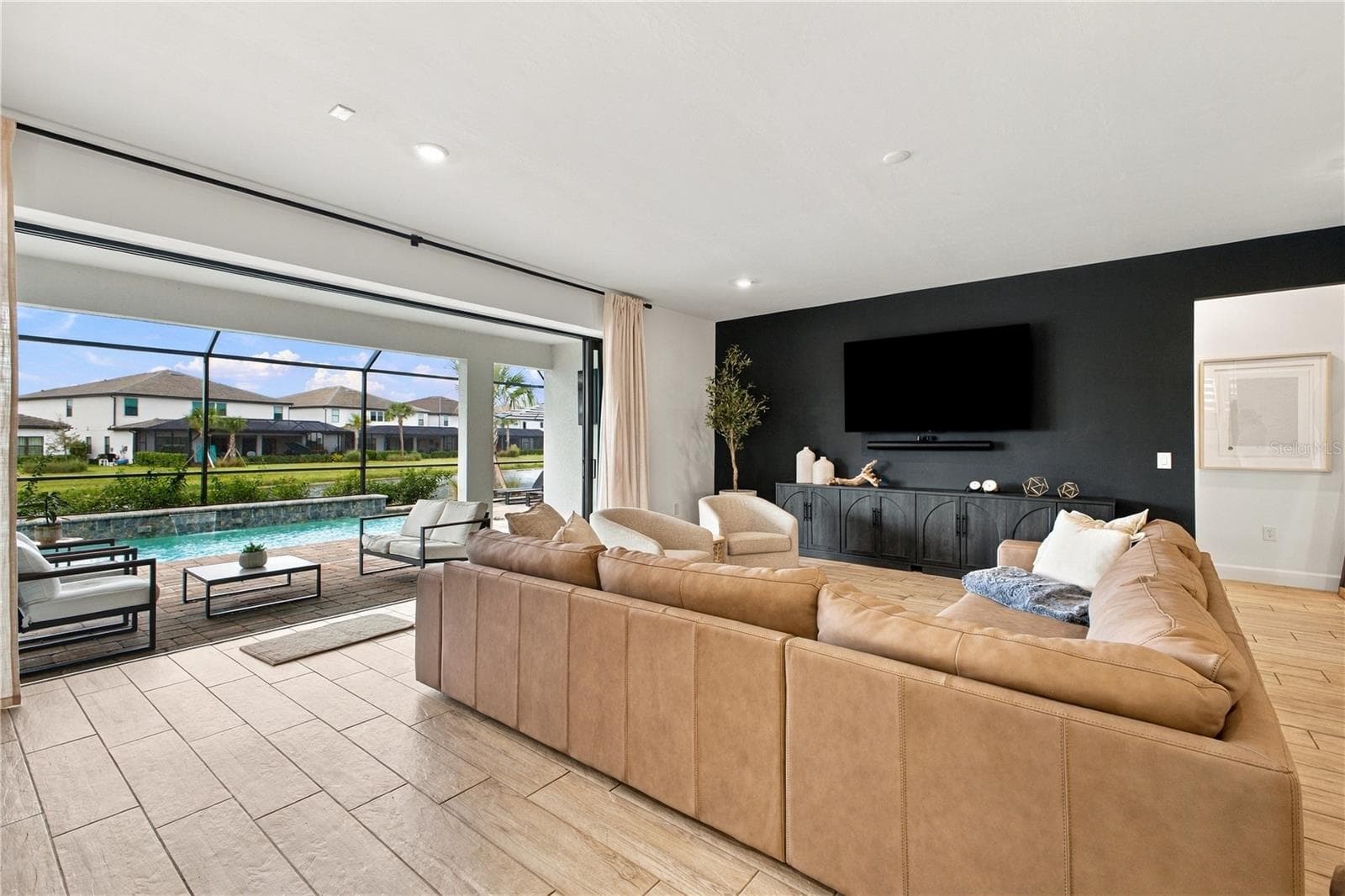 Family Room - 5839 SILVERSIDE PINE CT, LAKEWOOD RANCH