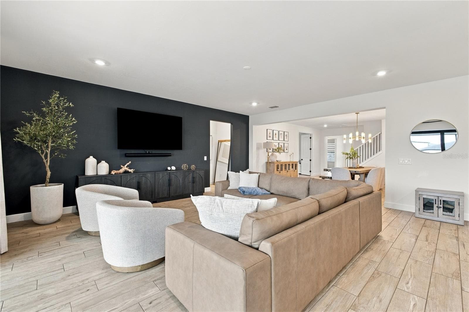 Family Room - 5839 SILVERSIDE PINE CT, LAKEWOOD RANCH