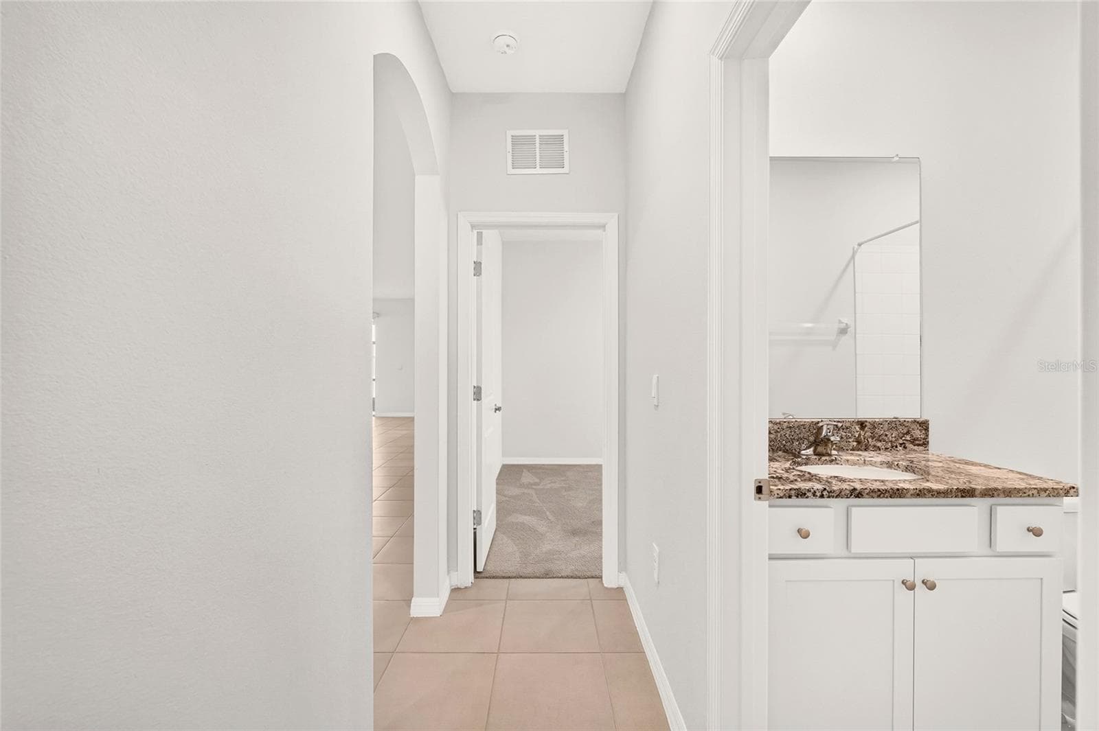 6186 SW 93rd Loop Ocala Guest bath Hall way view - 6186 SW 93RD LOOP, OCALA