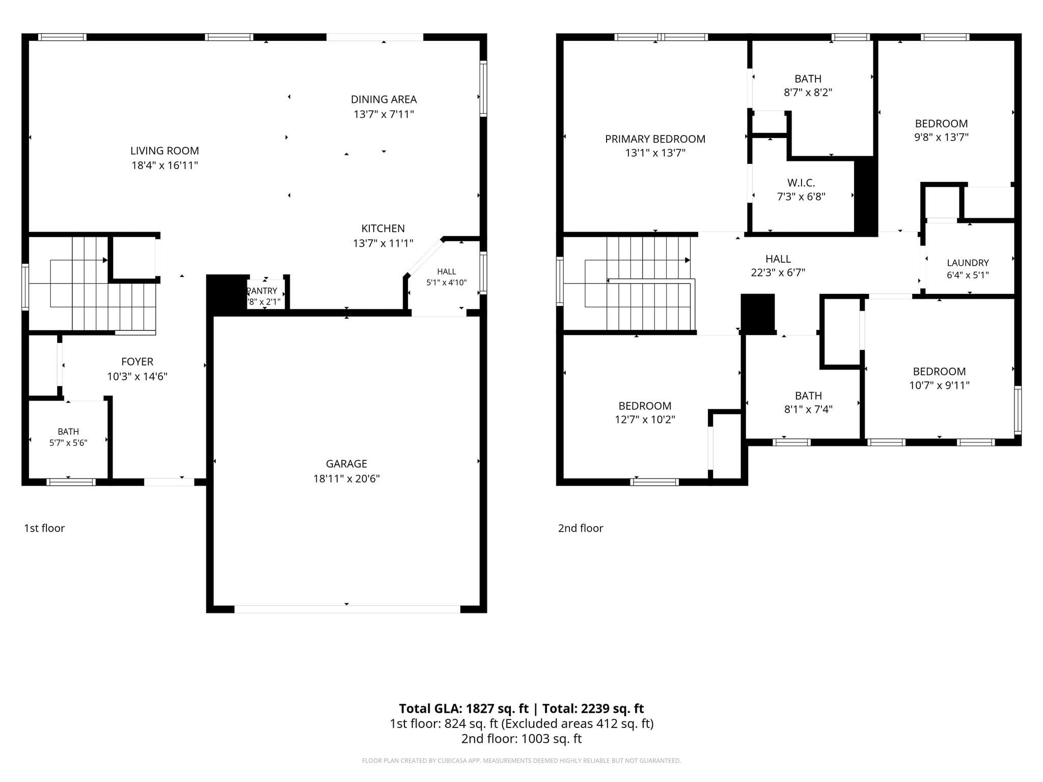 Floorplan - 1857 Giana Lane, Monroe