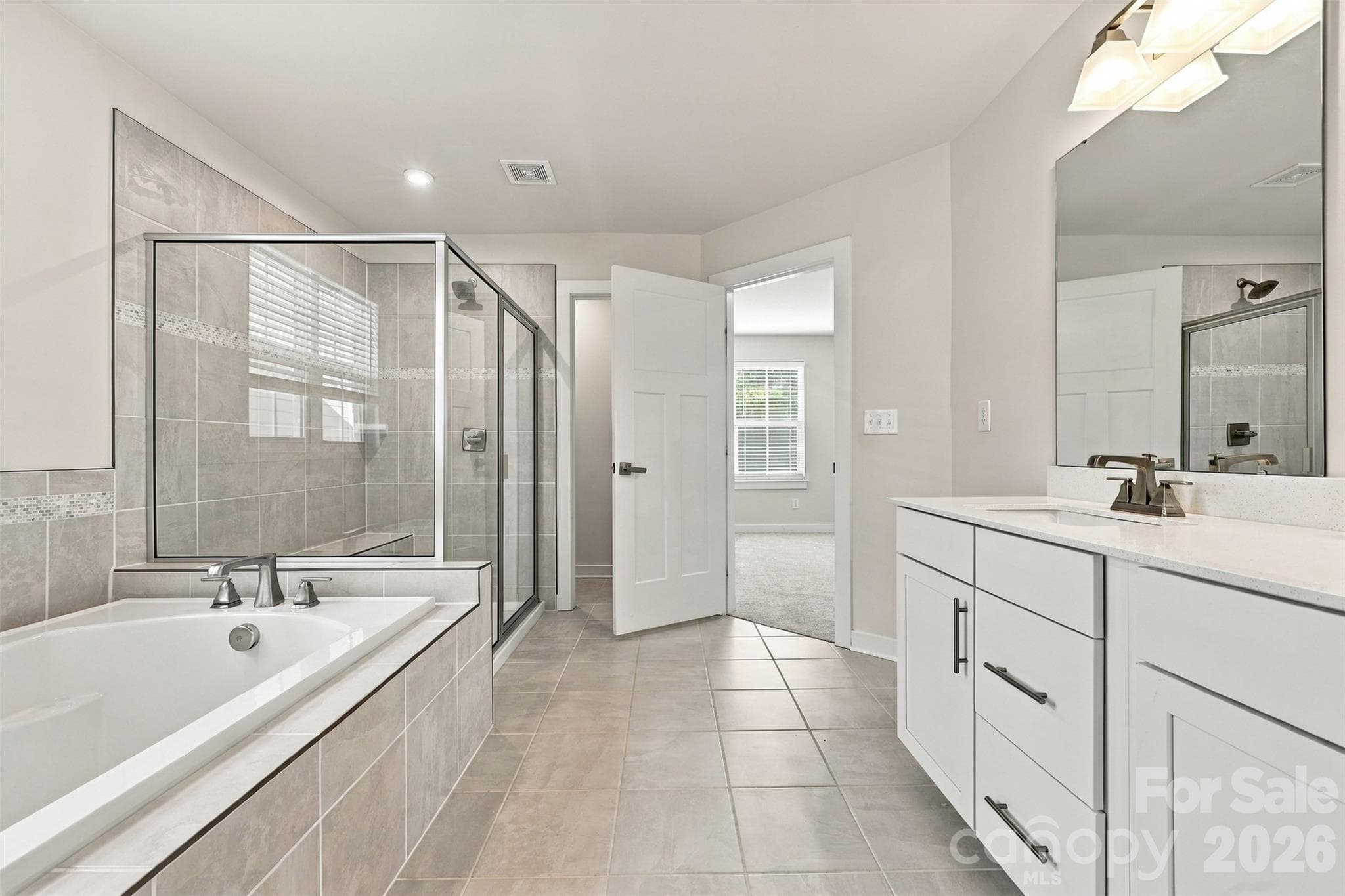 Upgraded Primary Bathroom - Mooresville