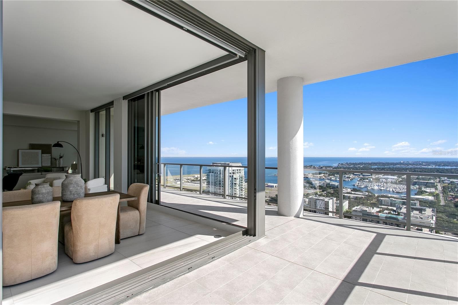 Wide Open Glass Walls to Terraces - 275 1ST AVE S #4004, ST PETERSBURG