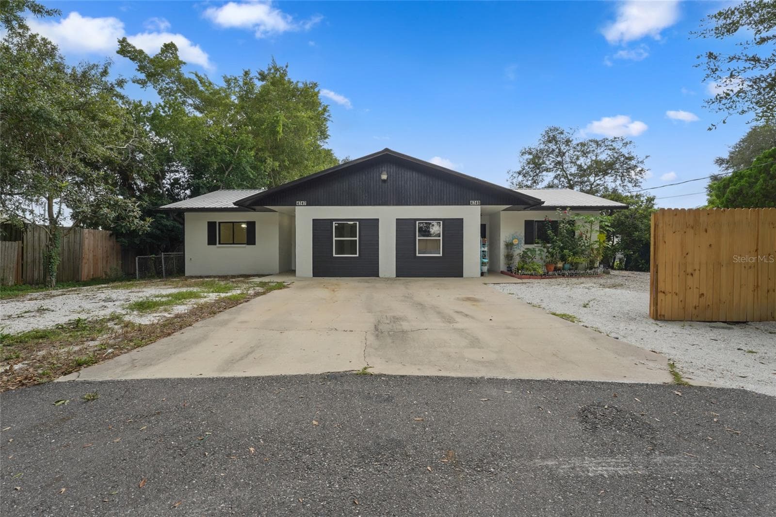 Front of duplex - 4749 DAVID AVE, SARASOTA