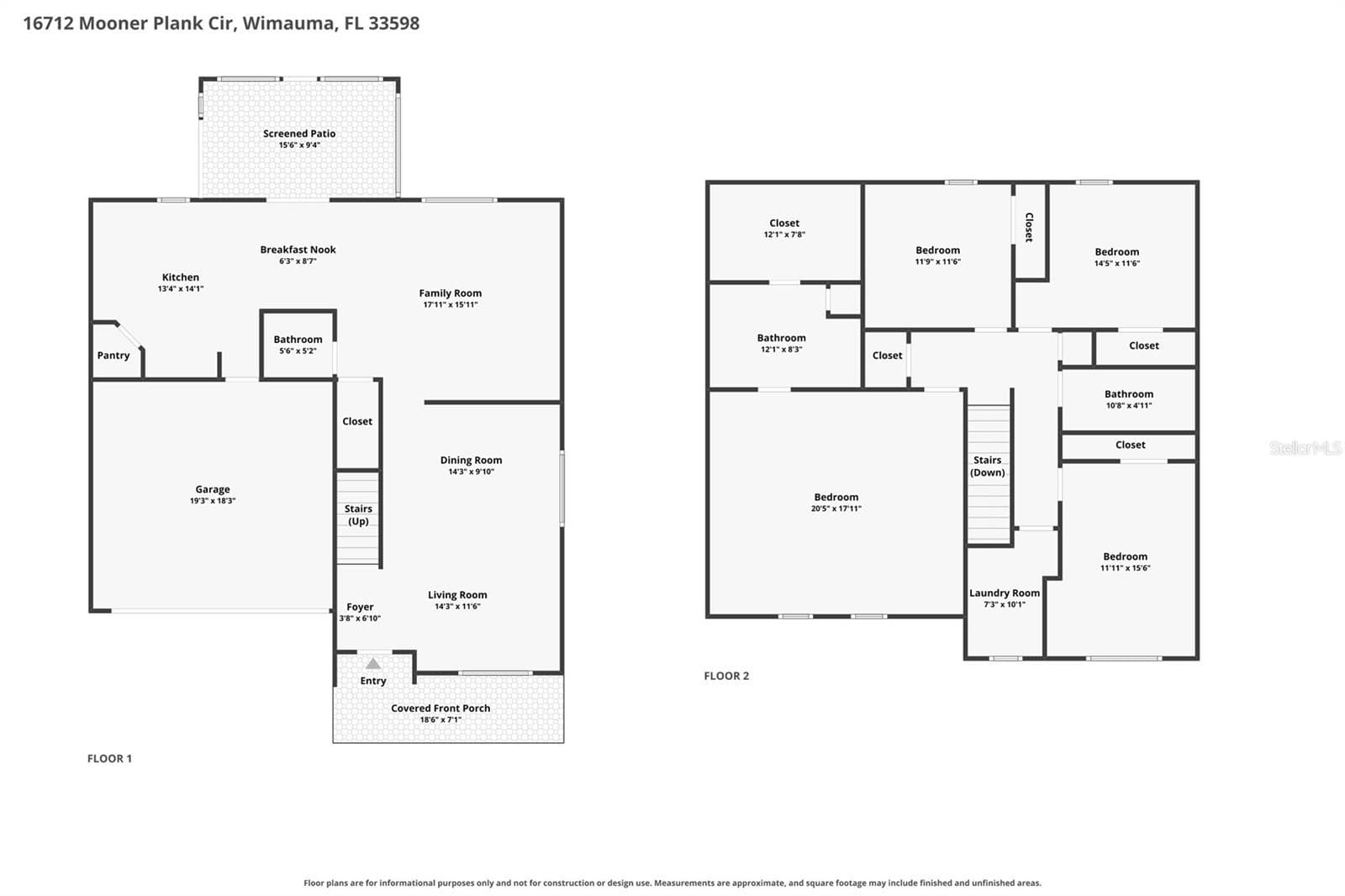 Single Family Residence at 16712 MOONER PLANK CIR, WIMAUMA, photo 43 of 57