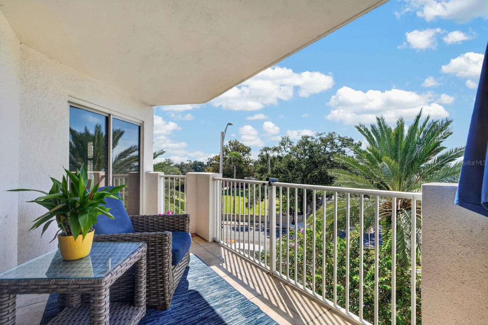 BEDROOM 2 BALCONY - 1 JOHN ANDERSON DR #301, ORMOND BEACH