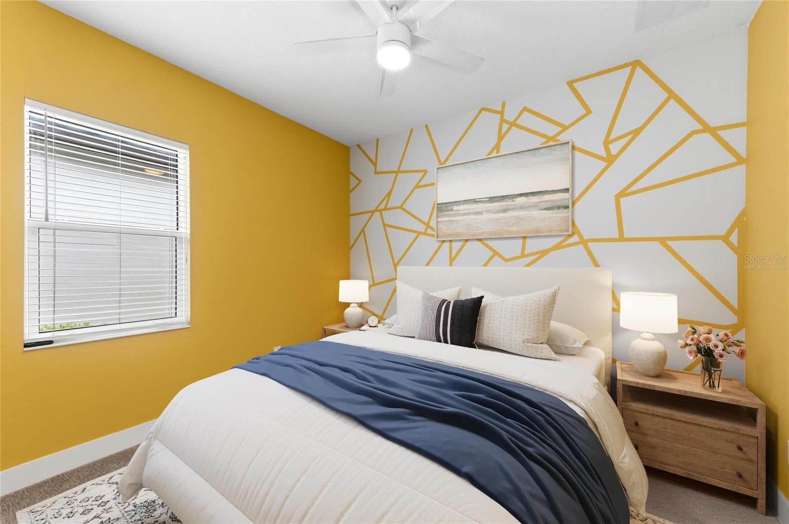 Virtually Staged Guest Bedroom - 502 16TH AVE E AVE E, PALMETTO
