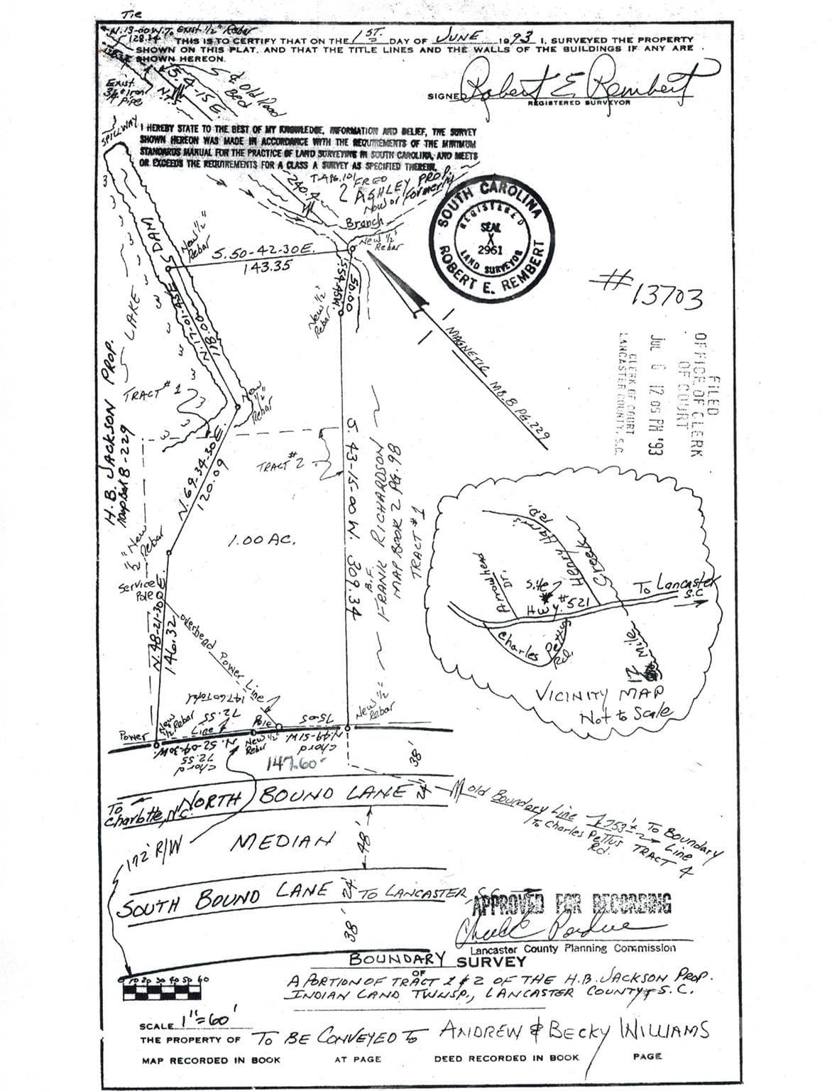 Acreage at 7162 Charlotte Highway, Lancaster, photo 2 of 4