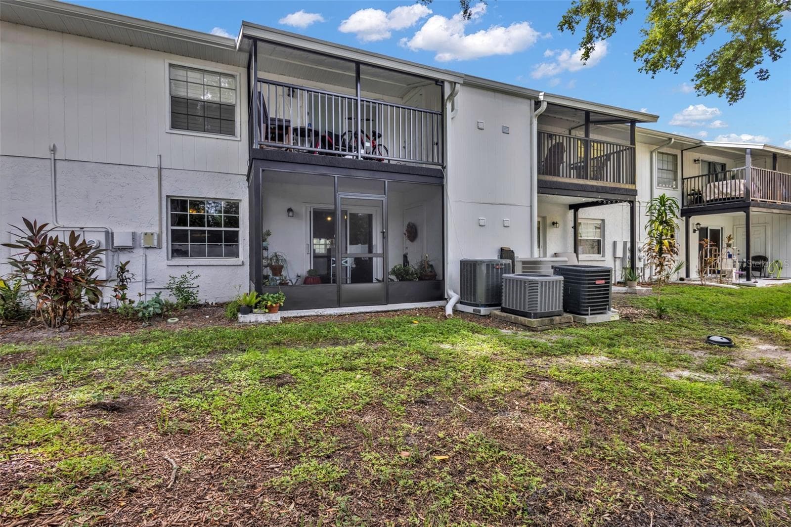 Back of Building - 3811 N OAK DR #E51, TAMPA