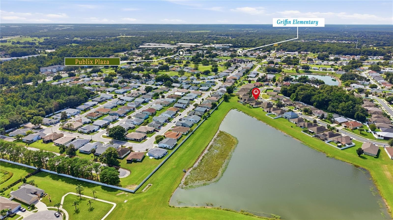 Home Located Near Publix Plaza & Griffin Elementary School - 3652 MADBURY CIR, LAKELAND