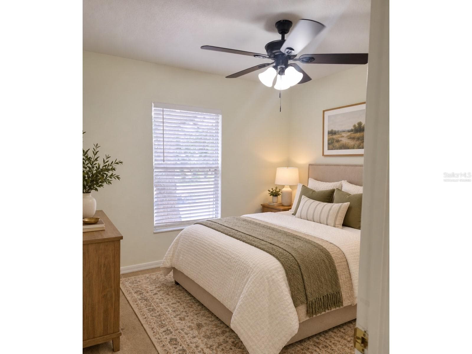 Virtually Staged - 2nd Bedroom - 3438 CASTLE STONE CT, VALRICO