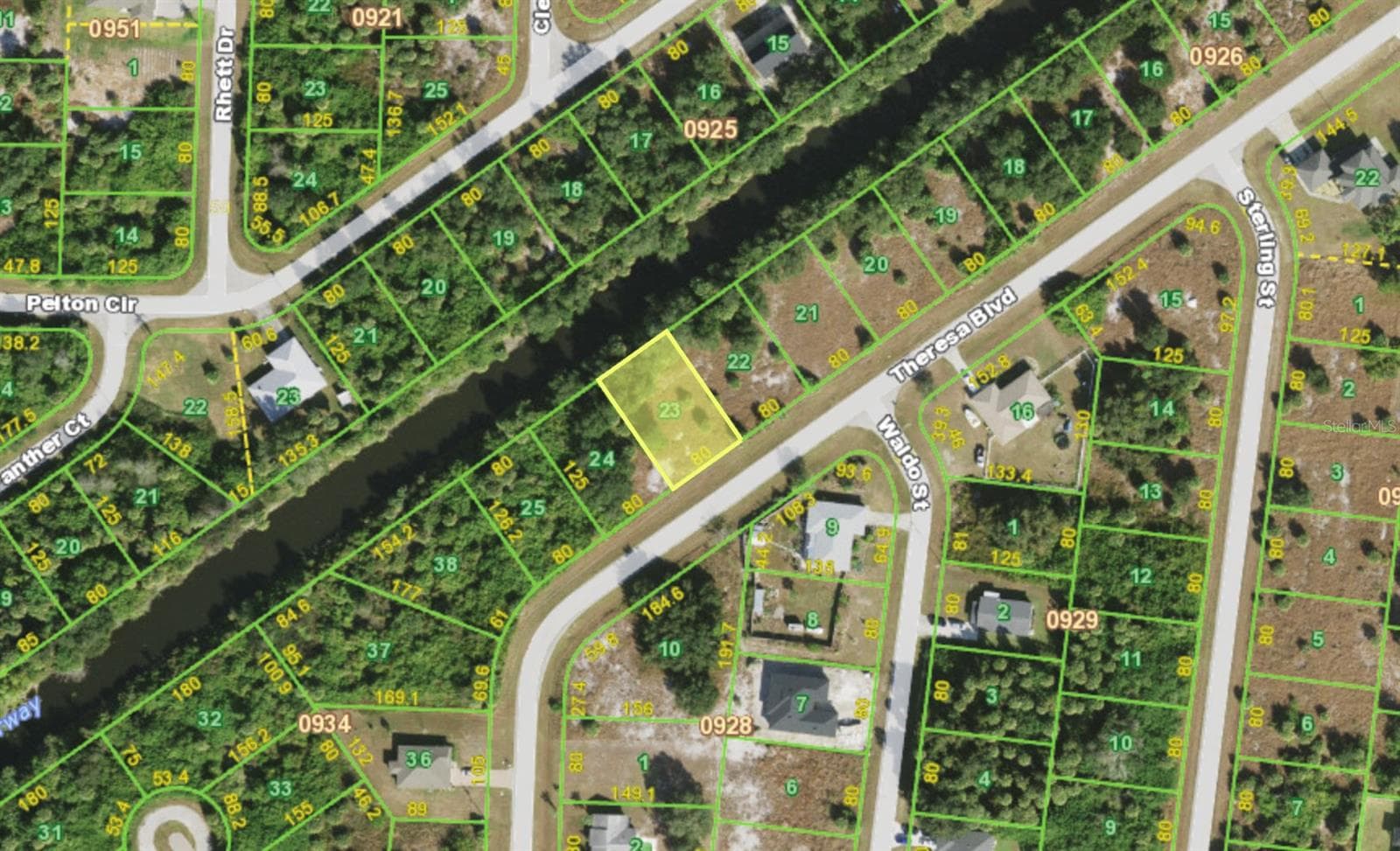 Land at 177 THERESA BLVD, PORT CHARLOTTE, photo 3 of 3