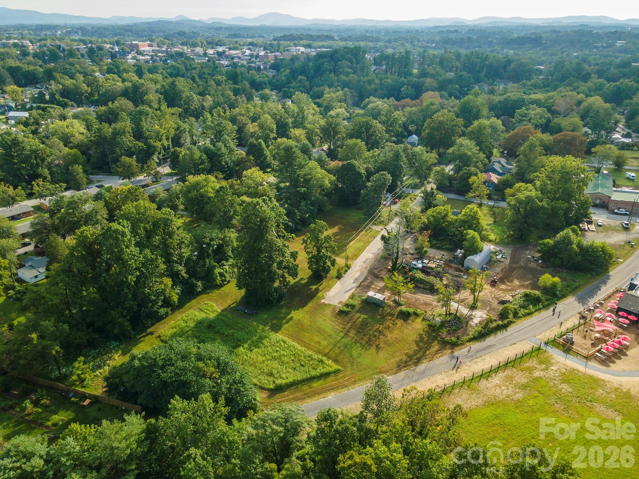 Ecusta Trail borders the property - Hendersonville
