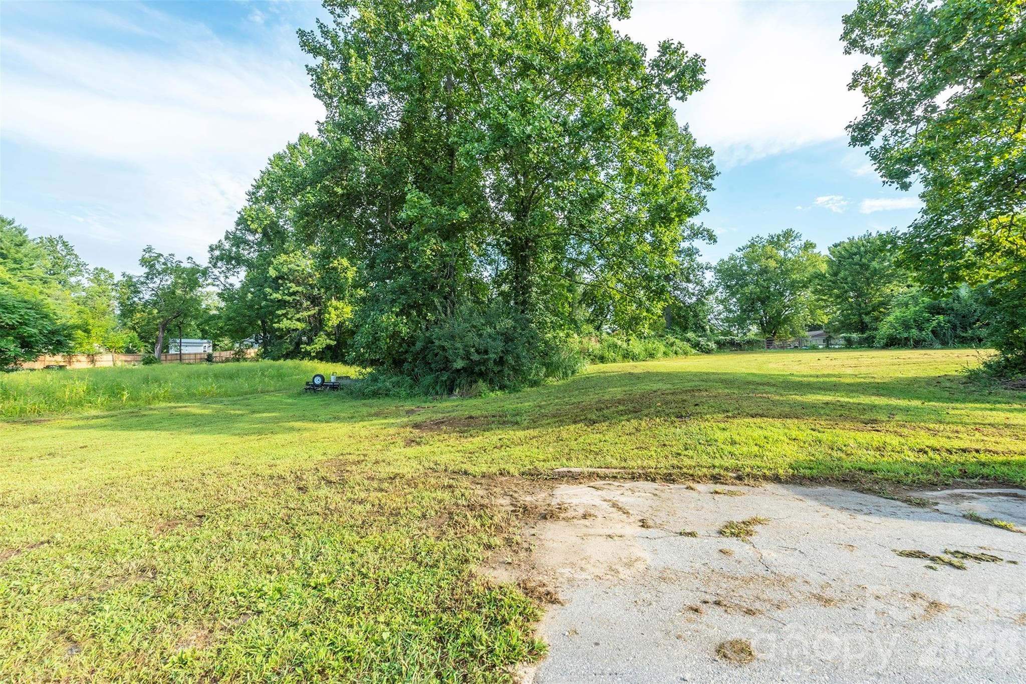 View from west end of Dale Street - Hendersonville