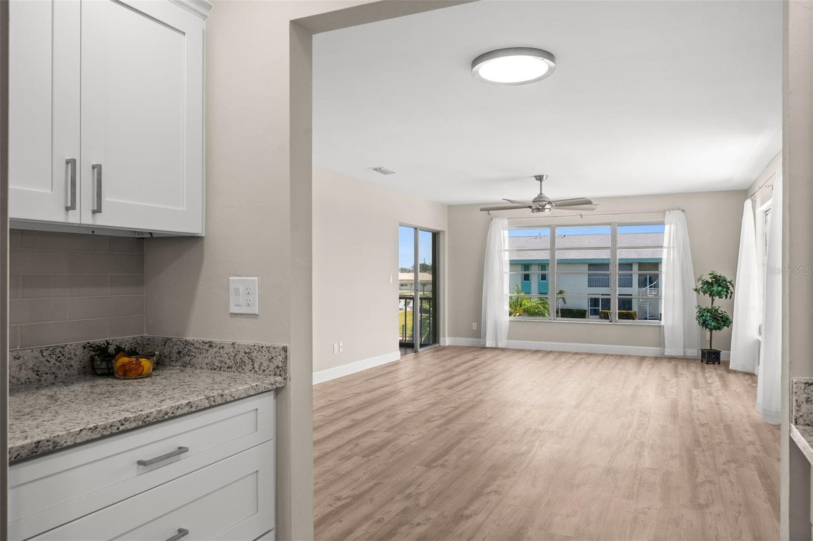 Looking from the kitchen toward the Living Room - 1345 SE 40TH TER #2E, CAPE CORAL