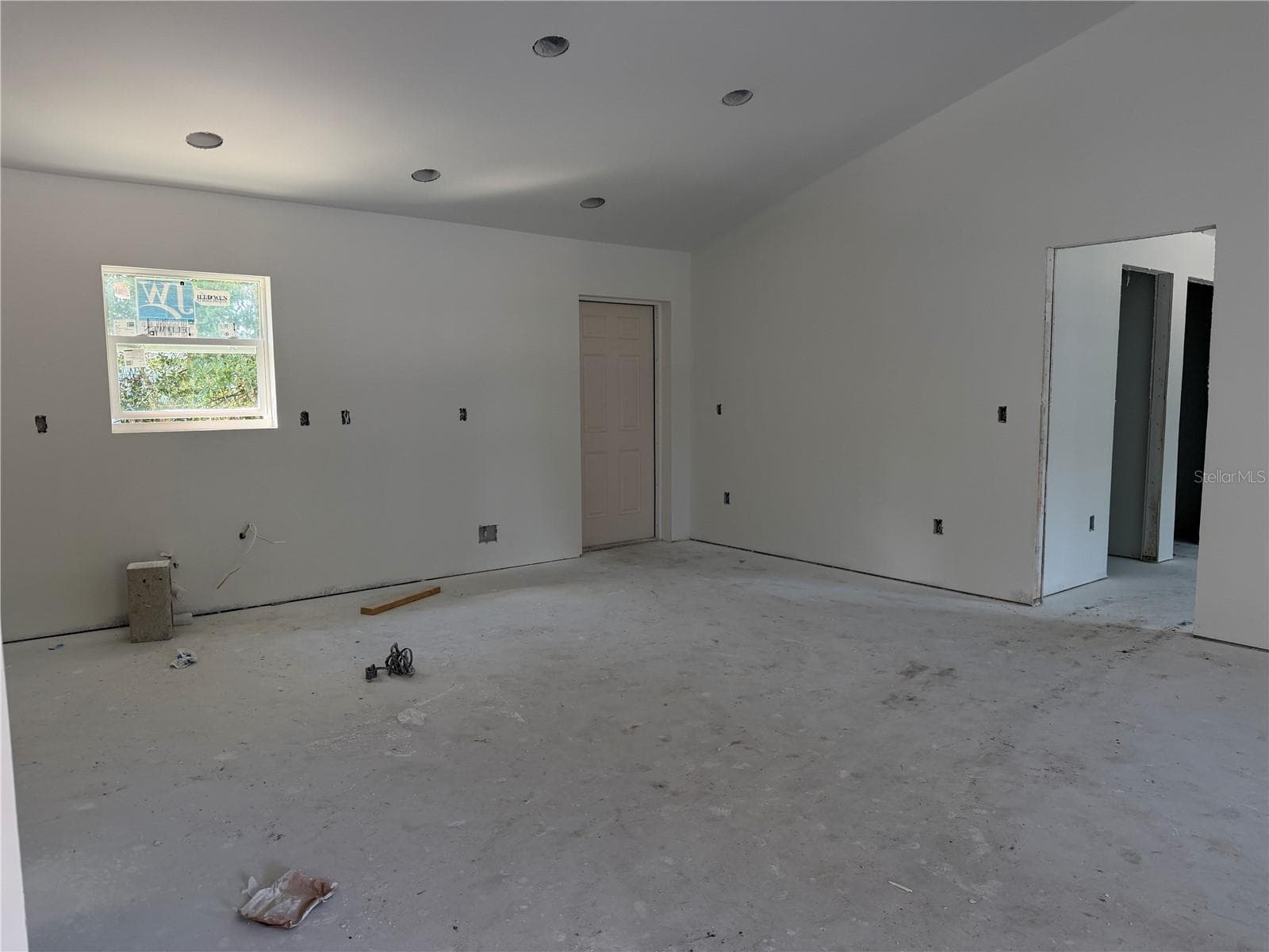 Current build out open concept space - 36 VINE CIR, PUNTA GORDA