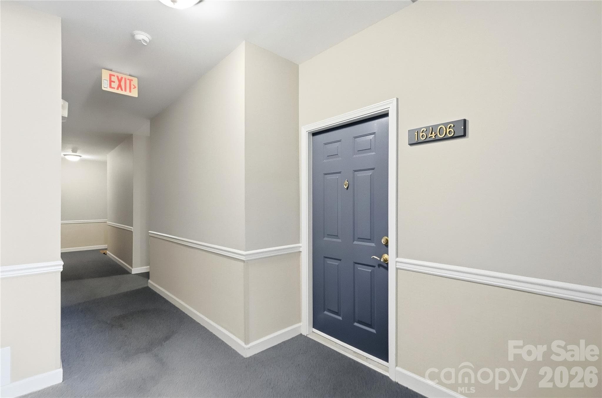 Condo Entrance door - 16406 Redstone Mountain Lane, Charlotte