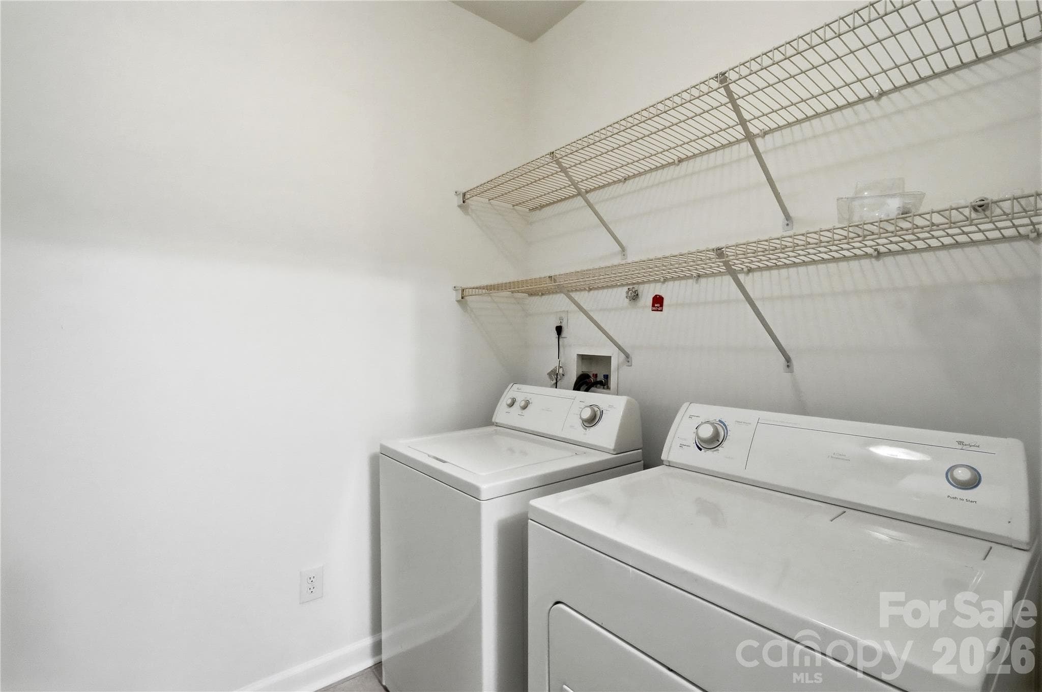 washer and dryer remain - 16406 Redstone Mountain Lane, Charlotte