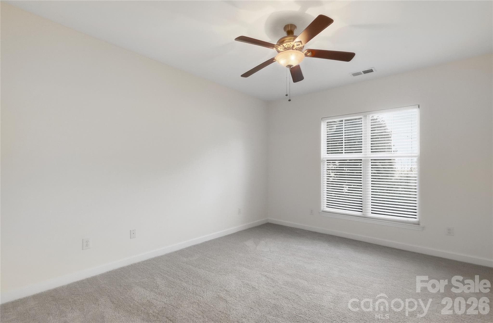 primary bedroom with new carpet - 16406 Redstone Mountain Lane, Charlotte