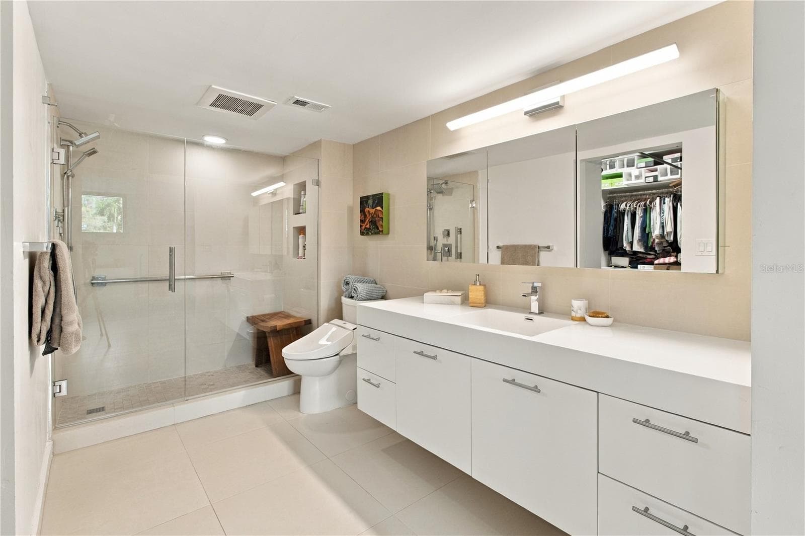 Primary Bathroom - 1111 N GULFSTREAM AVE #3D, SARASOTA