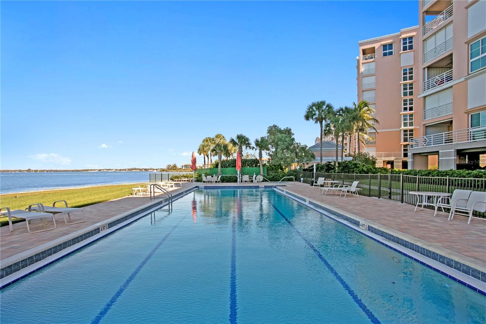 Heated Lap Pool - 4961 BACOPA LN S #201, ST PETERSBURG