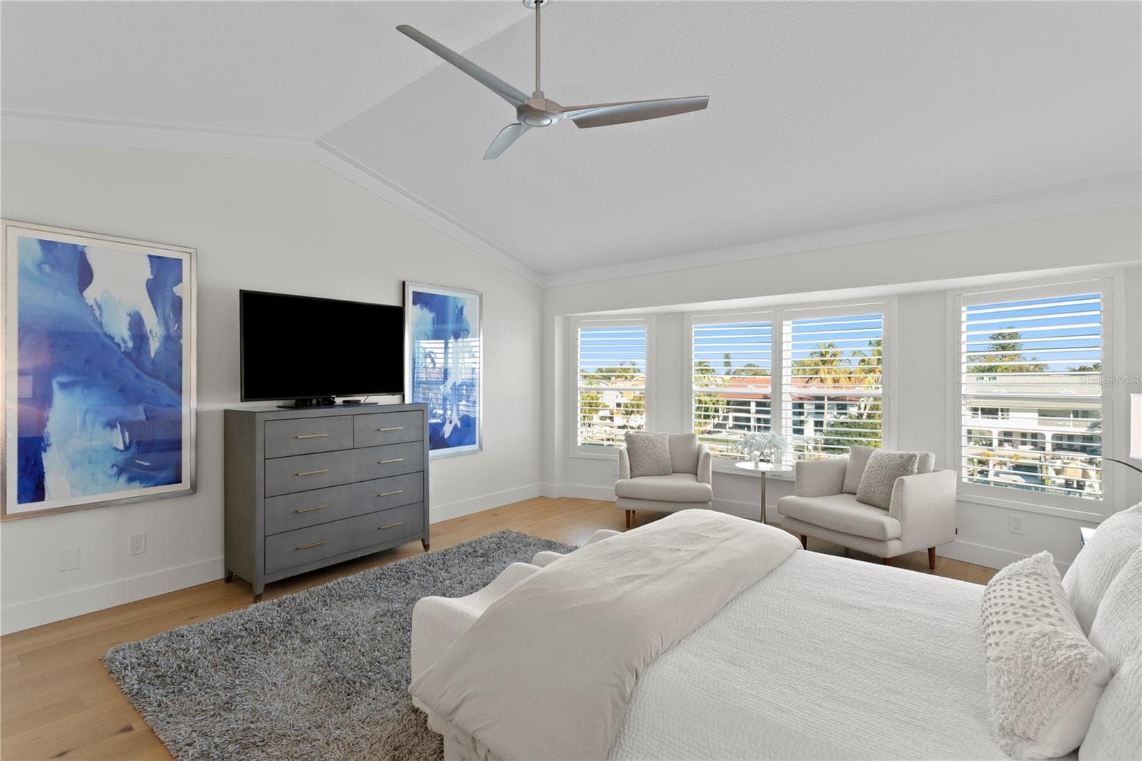 Primary bedroom - 1067 PINELLAS BAYWAY S, ST PETERSBURG